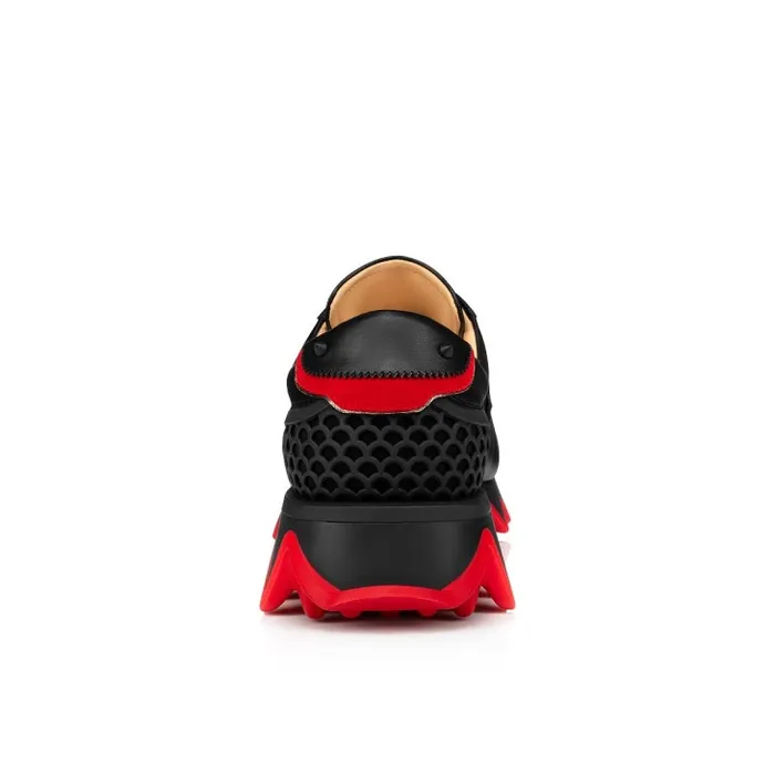 Christian Louboutin Sneakers Men Loubishark Sneakers 8211 Calf Leather 8211 Black