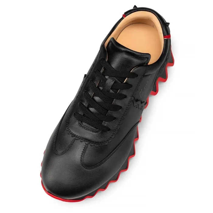Christian Louboutin Sneakers Men Loubishark Sneakers 8211 Calf Leather 8211 Black