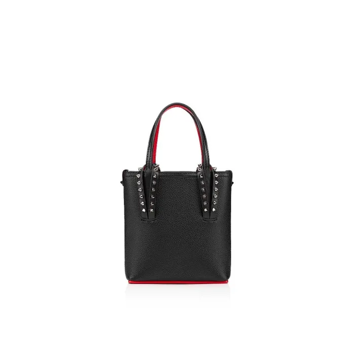 Christian Louboutin Totes Women Cabata NS Mini Tote Bag 8211 Calf Leather 8211 Black