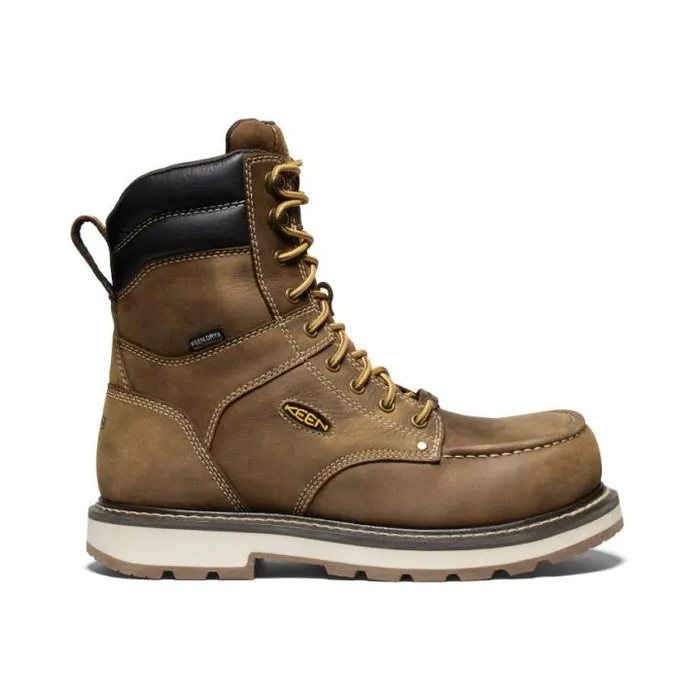 Cincinnati 8quot Waterproof 90 Heel Boot CarbonFiber Toe Men KEEN Work Boots and Shoes Cincinnati 8quot Waterproof 90 Heel Boot CarbonFiber Toe Men KEEN Work Boots and Shoes