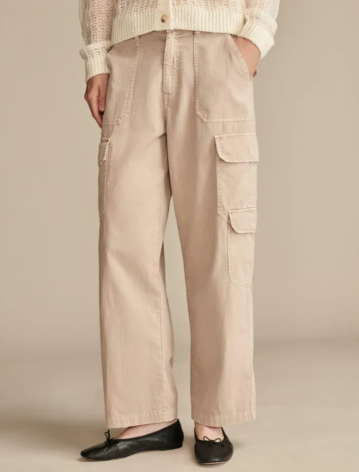 Clean Twill Cargo Pant Washed Blush Women Lucky Brand Pants