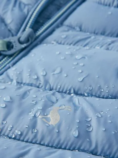 Coats and Jackets Girls Joules Blue Showerproof Quilted Gilet