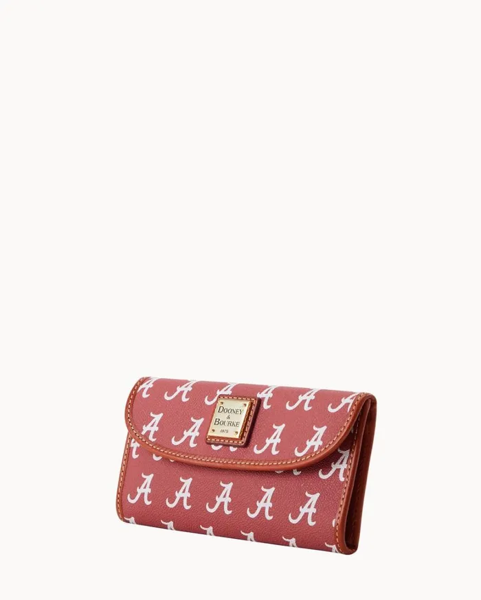 Collegiate University Of Alabama Continental Clutch Alabama Women Dooney and Bourke Wallets Collegiate University Of Alabama Continental Clutch Alabama Women Dooney and Bourke Wallets