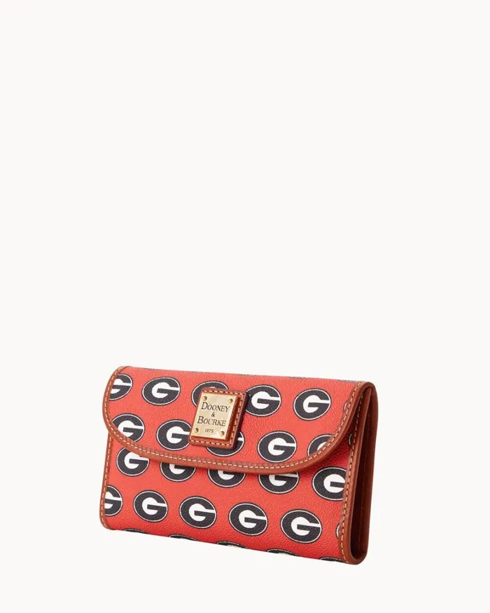 Collegiate University Of Georgia Continental Clutch U Of Georgia Women Dooney and Bourke Wallets Collegiate University Of Georgia Continental Clutch U Of Georgia Women Dooney and Bourke Wallets