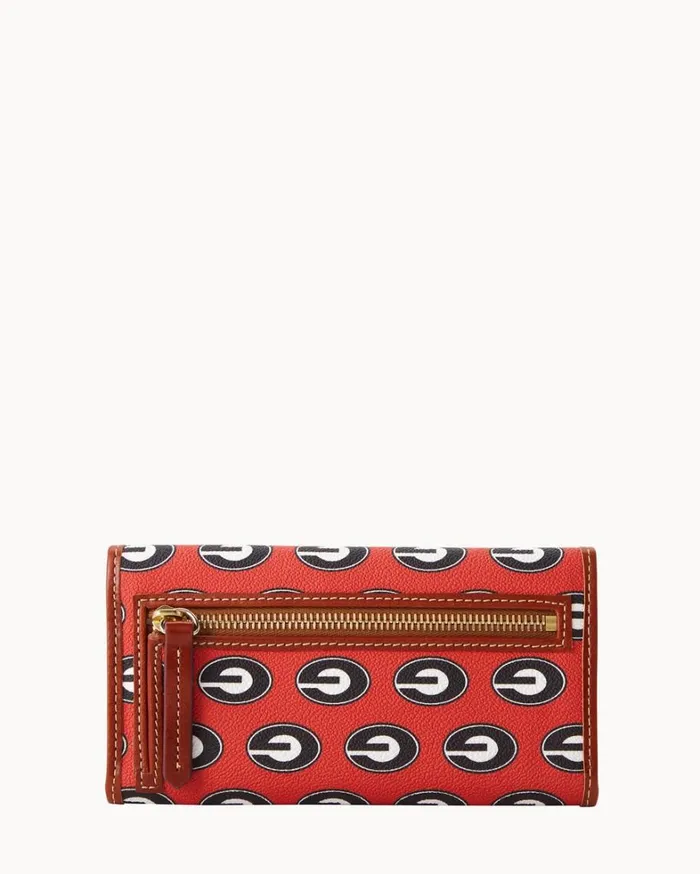 Collegiate University Of Georgia Continental Clutch U Of Georgia Women Dooney and Bourke Wallets Collegiate University Of Georgia Continental Clutch U Of Georgia Women Dooney and Bourke Wallets