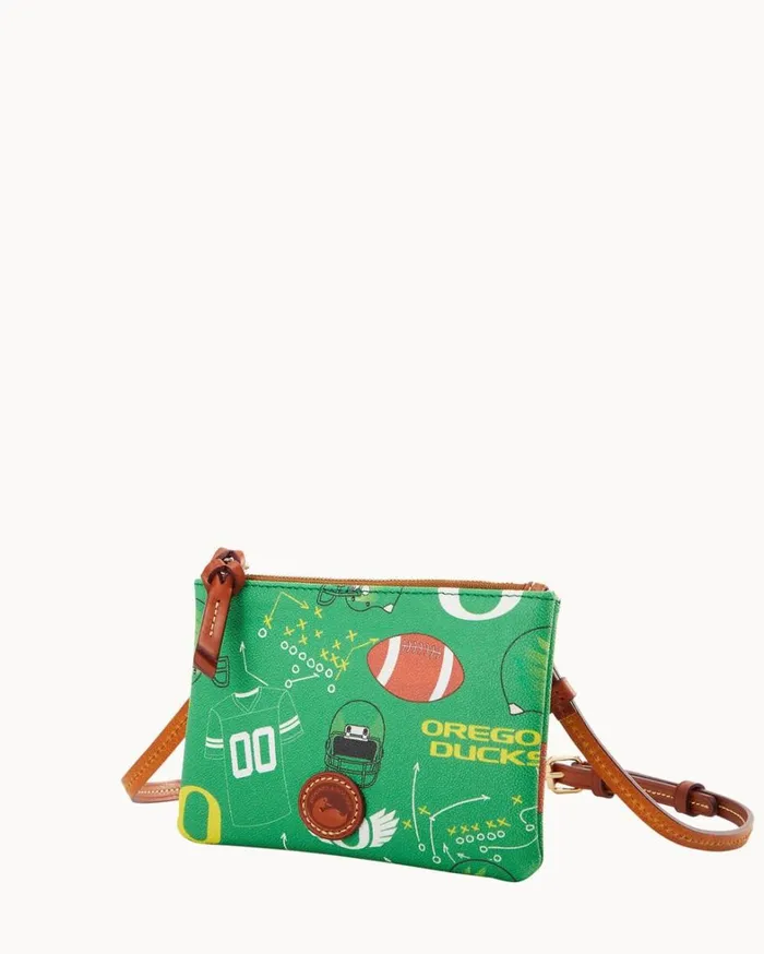 Collegiate University Of Oregon Top Zip Crossbody University Of Oregon Women Dooney and Bourke Crossbodies Collegiate University Of Oregon Top Zip Crossbody University Of Oregon Women Dooney and Bourke Crossbodies