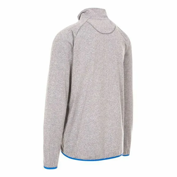 Colson DLX Active Jacket Grey Marl Men Trespass Gym and Sports Tops