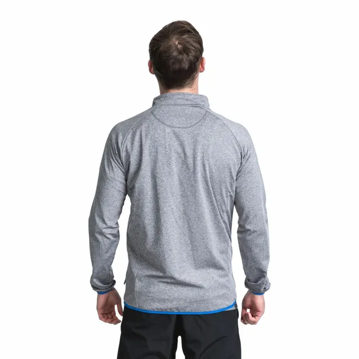 Colson DLX Active Jacket Grey Marl Men Trespass Gym and Sports Tops