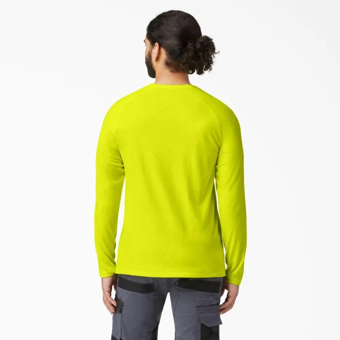 Cooling Long Sleeve Pocket TShirt Bright Yellow Bright Yellow bwd Men Dickies Long Sleeve Work Shirts Cooling Long Sleeve Pocket TShirt Bright Yellow Bright Yellow bwd Men Dickies Long Sleeve Work Shirts