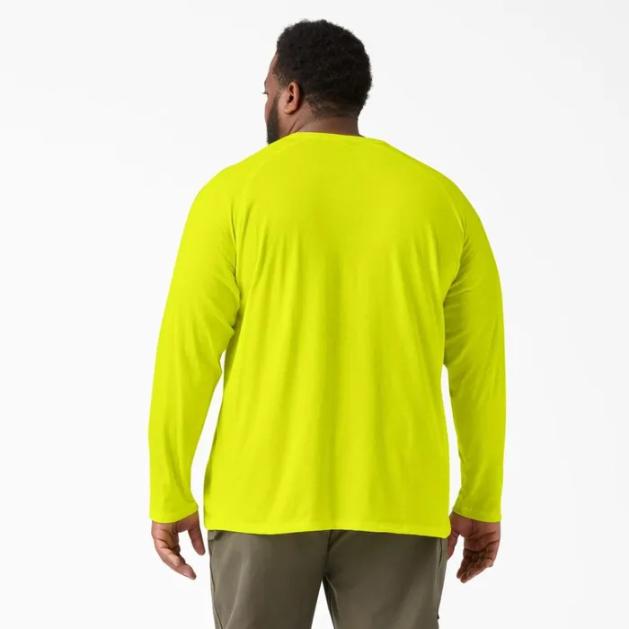 Cooling Long Sleeve Pocket TShirt Bright Yellow Bright Yellow bwd Men Dickies Long Sleeve Work Shirts Cooling Long Sleeve Pocket TShirt Bright Yellow Bright Yellow bwd Men Dickies Long Sleeve Work Shirts