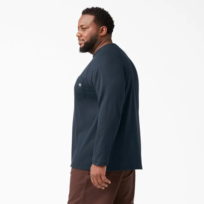 Cooling Long Sleeve Pocket TShirt Dark Navy Dark Navy dn Men Dickies Long Sleeve Work Shirts Cooling Long Sleeve Pocket TShirt Dark Navy Dark Navy dn Men Dickies Long Sleeve Work Shirts