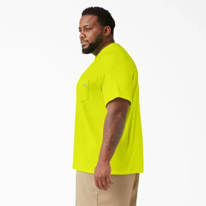 Cooling Short Sleeve Pocket TShirt Bright Yellow Bright Yellow bwd Men Dickies Work Shirts Cooling Short Sleeve Pocket TShirt Bright Yellow Bright Yellow bwd Men Dickies Work Shirts