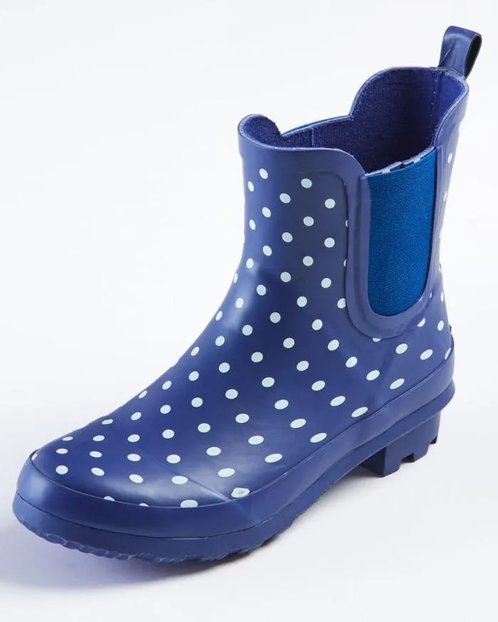 Cotton Traders Boots Printed Ankle Wellington Boots 8211 Women
