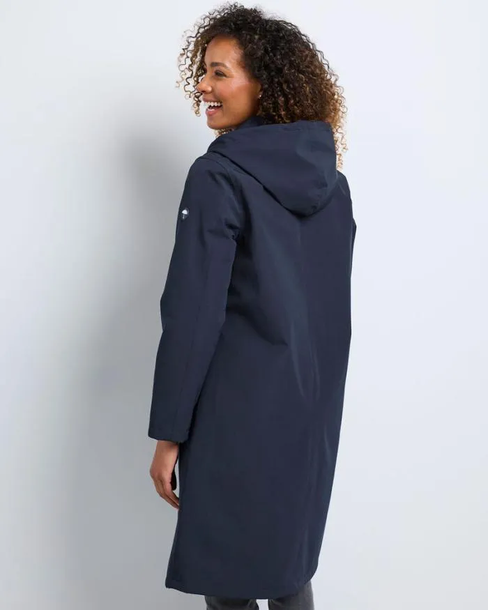 Cotton Traders Coats and Jackets Longline AllWeather FleeceLined Waterproof Coat 8211 Women
