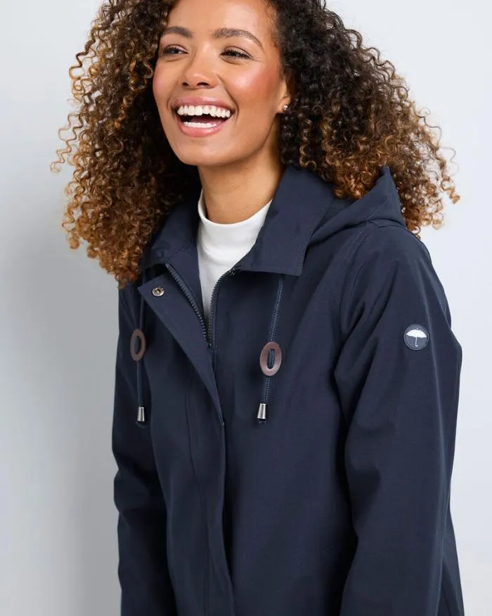 Cotton Traders Coats and Jackets Longline AllWeather FleeceLined Waterproof Coat 8211 Women