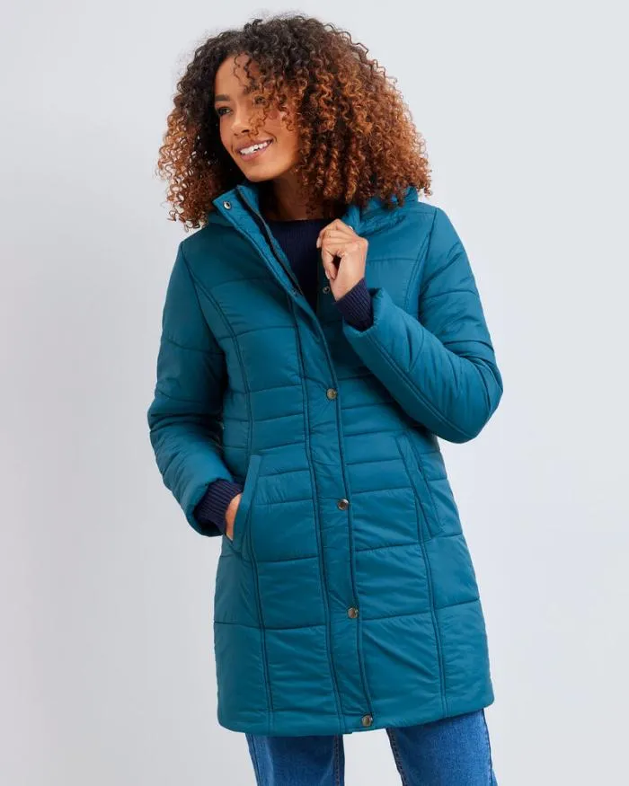 Cotton Traders Coats and Jackets Padded Hooded Jacket 8211 Women