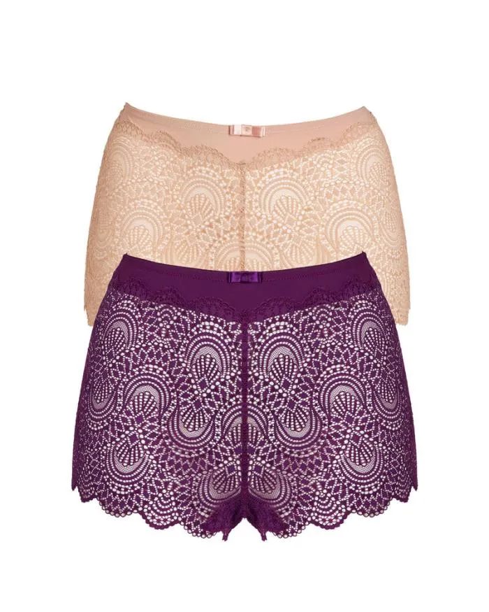 Cotton Traders Knickers 2 Pack Olivia Shorts 8211 Women