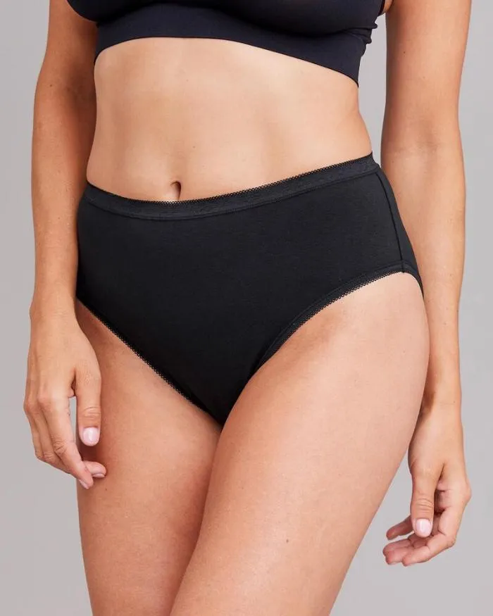 Cotton Traders Knickers 5 Pack High Leg Briefs 8211 Women