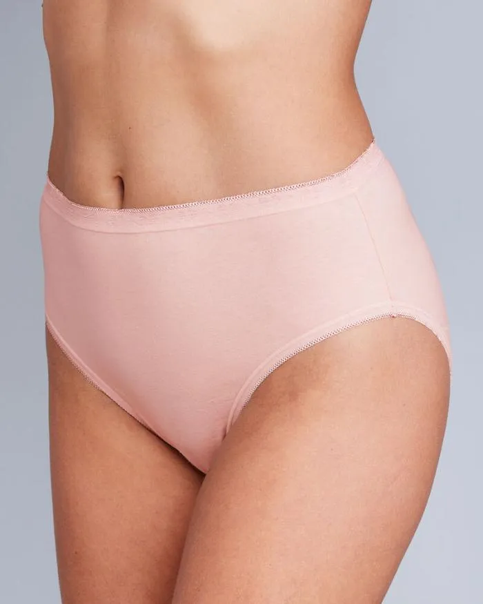 Cotton Traders Knickers 5 Pack High Leg Briefs 8211 Women
