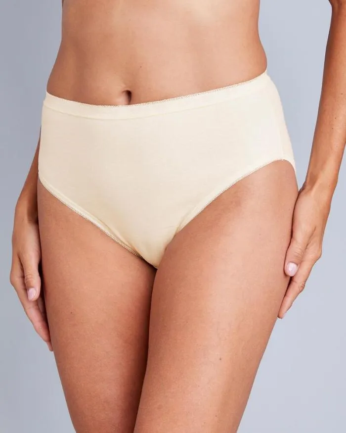 Cotton Traders Knickers 5 Pack High Leg Briefs 8211 Women