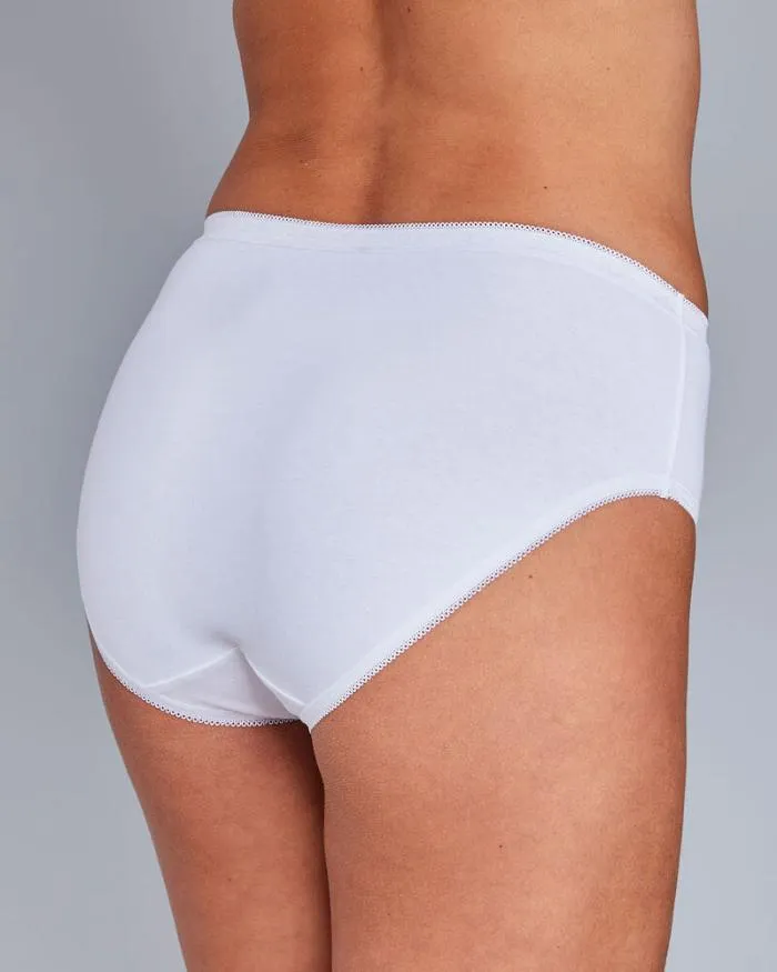 Cotton Traders Knickers 5 Pack High Leg Briefs 8211 Women