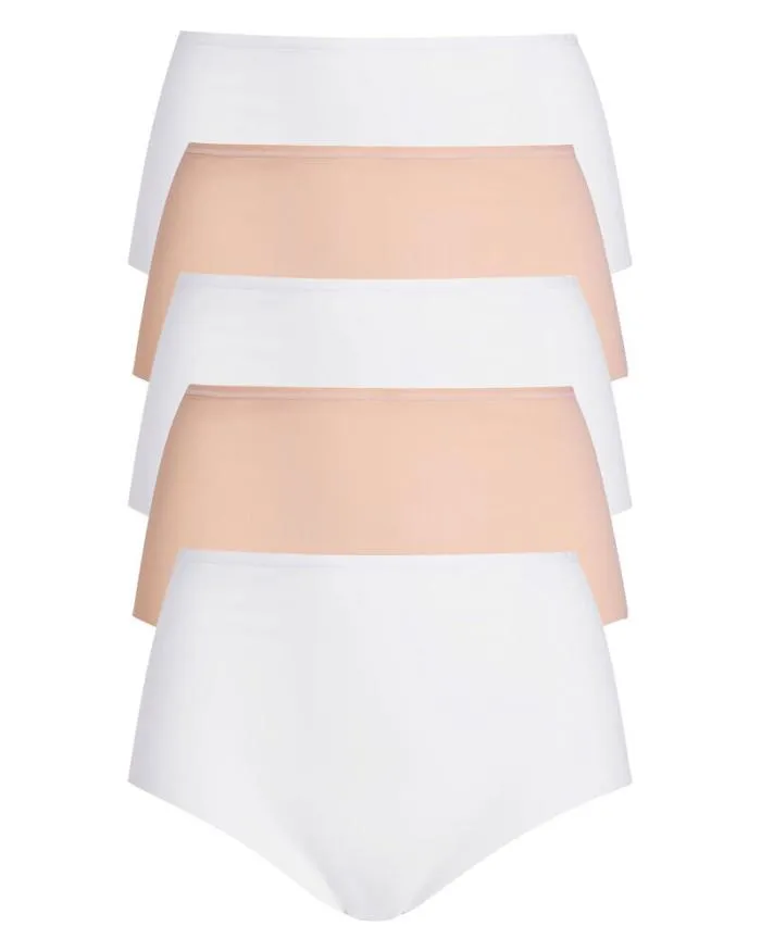 Cotton Traders Knickers 5 Pack No VPL Full Briefs 8211 Women