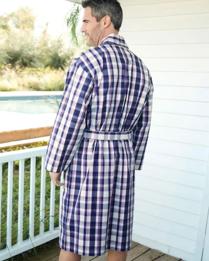 Cotton Traders Loungewear Woven Dressing Gown 8211 Men