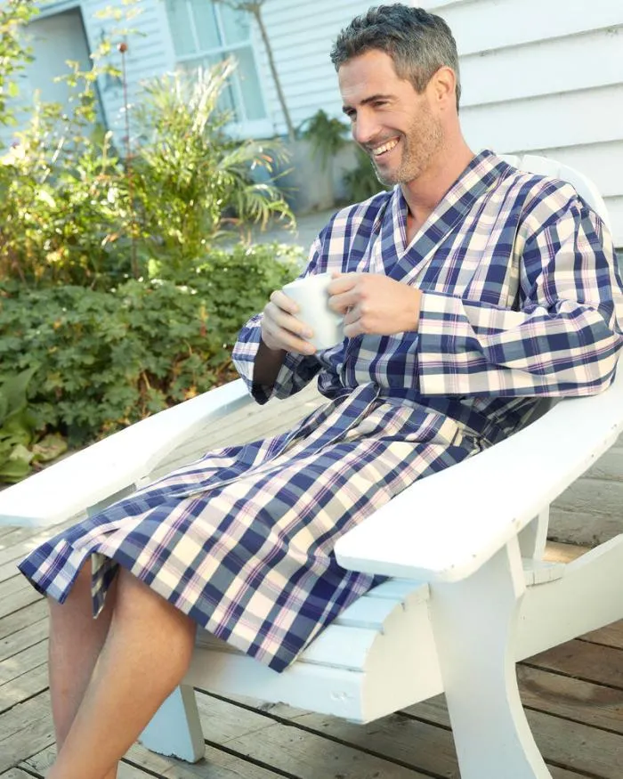 Cotton Traders Loungewear Woven Dressing Gown 8211 Men