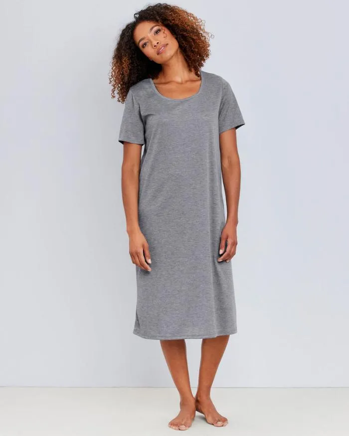Cotton Traders Nightwear 2 Pack Short Sleeve Nighties 8211 Women