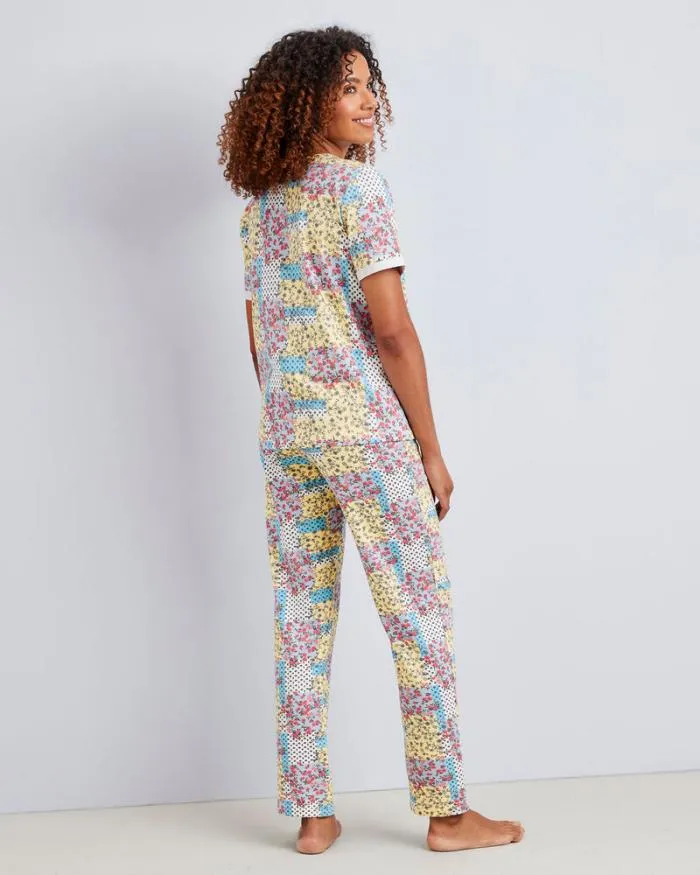 Cotton Traders Nightwear Jersey PJ Set 8211 Women