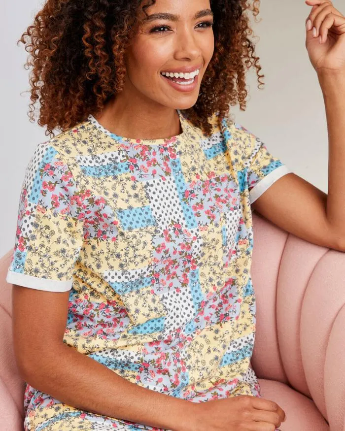 Cotton Traders Nightwear Jersey PJ Set 8211 Women