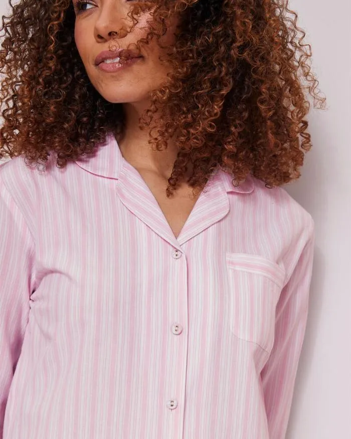 Cotton Traders Nightwear Woven PJ Set 8211 Women