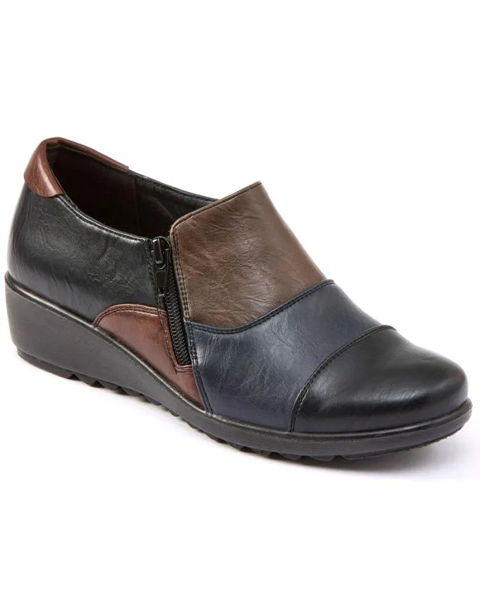 Cotton Traders Shoes Flexisole Patchwork Shoes 8211 Women