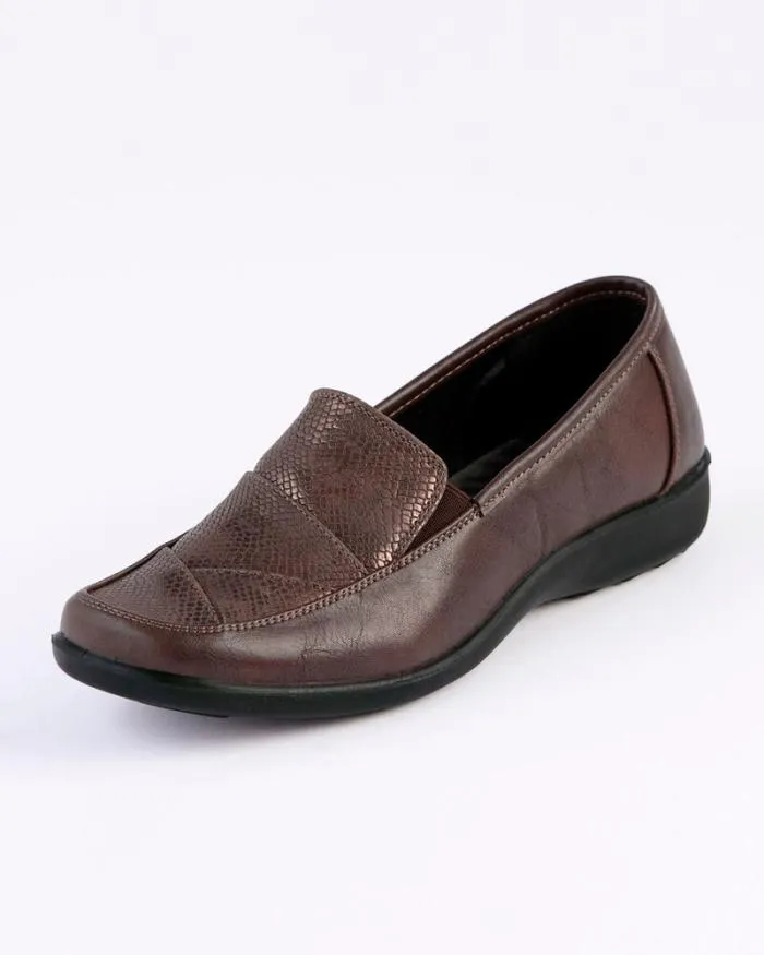 Cotton Traders Shoes Flexisole Patchwork SlipOn Shoes 8211 Women
