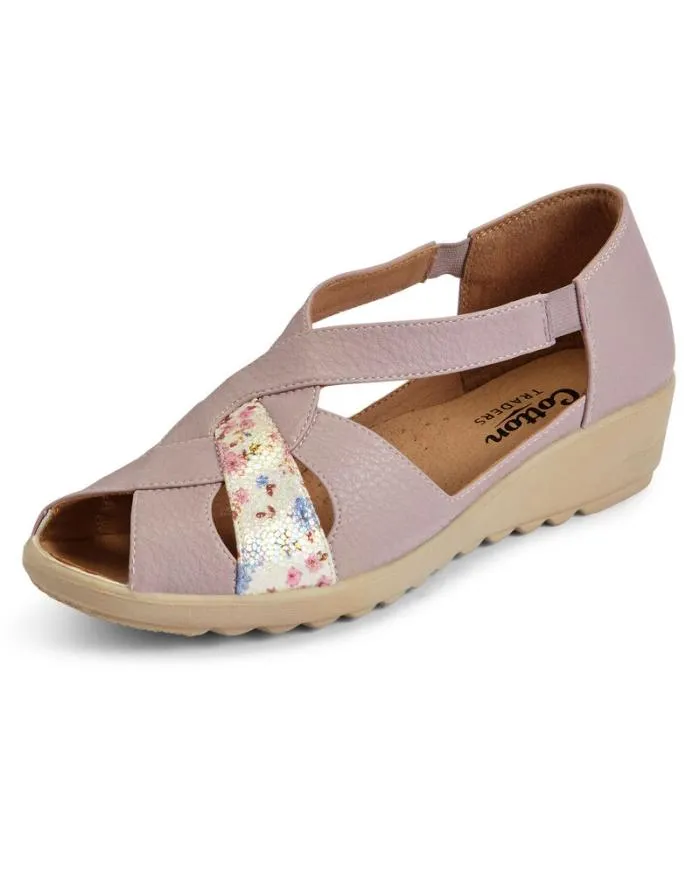 Cotton Traders Shoes Flexisole PeepToe Shoes 8211 Women