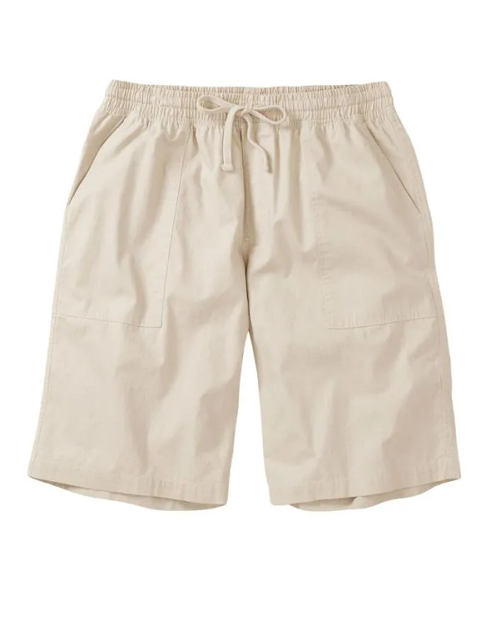 Cotton Traders Shorts Cotton PullOn Shorts 8211 WomenMenUnisex