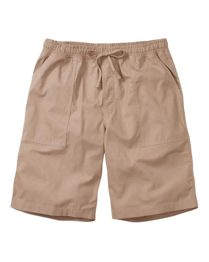 Cotton Traders Shorts Cotton PullOn Shorts 8211 WomenMenUnisex
