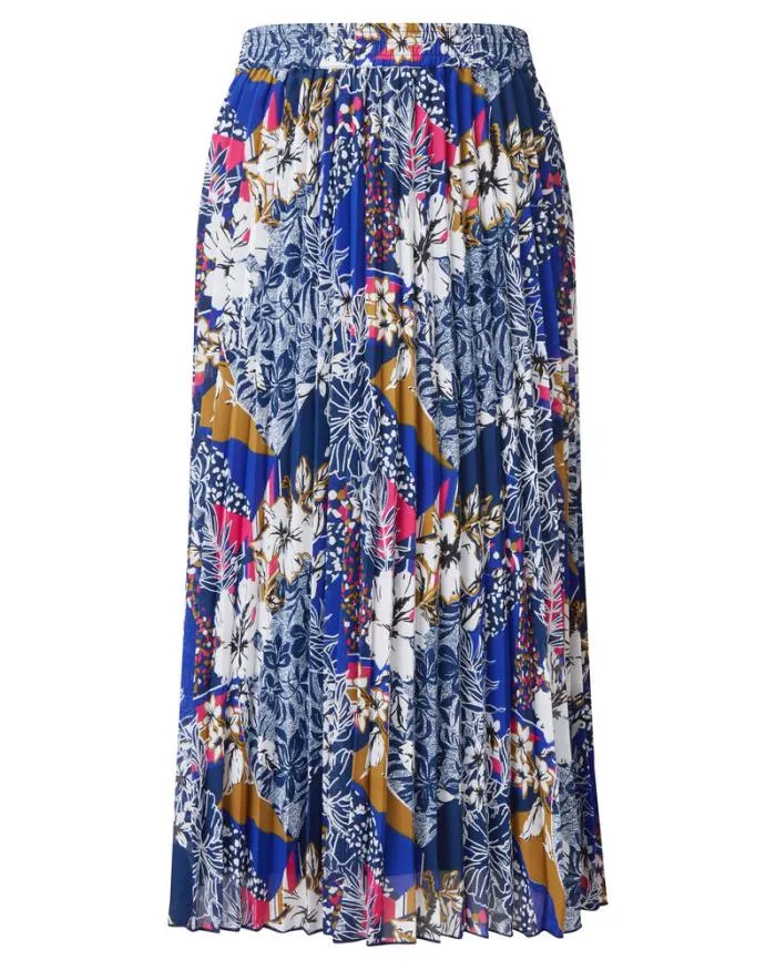Cotton Traders Skirts Swishy Pleated Midi Skirt 8211 Women