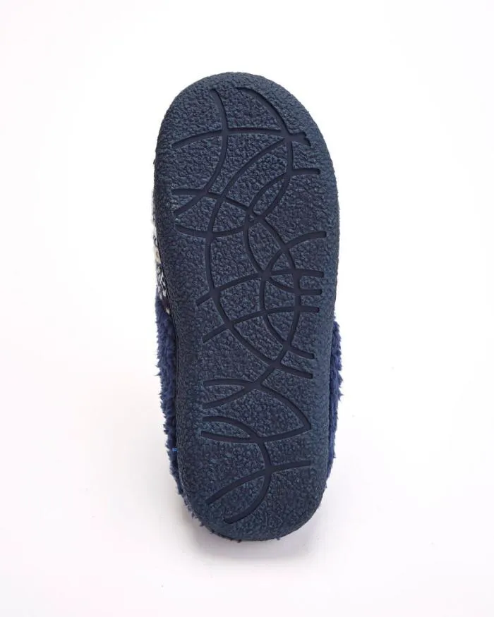 Cotton Traders Slippers Fair Isle Knitted Mule Slippers 8211 Women