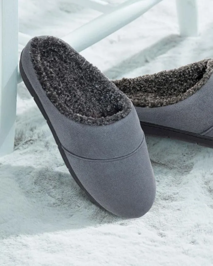 Cotton Traders Slippers Fleece Lined Mule Slippers 8211 Men