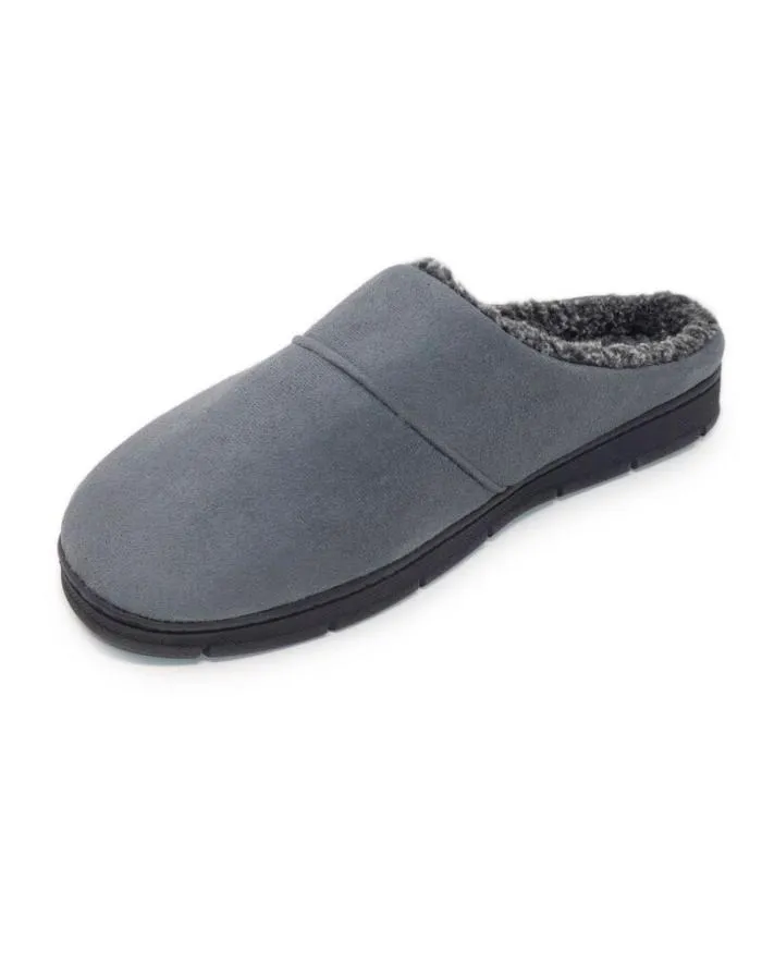 Cotton Traders Slippers Fleece Lined Mule Slippers 8211 Men