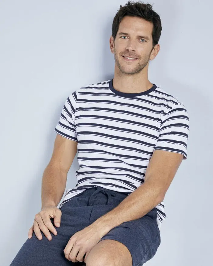 Cotton Traders Tops and TShirts 3 Pack Short Sleeve Vests 8211 Men