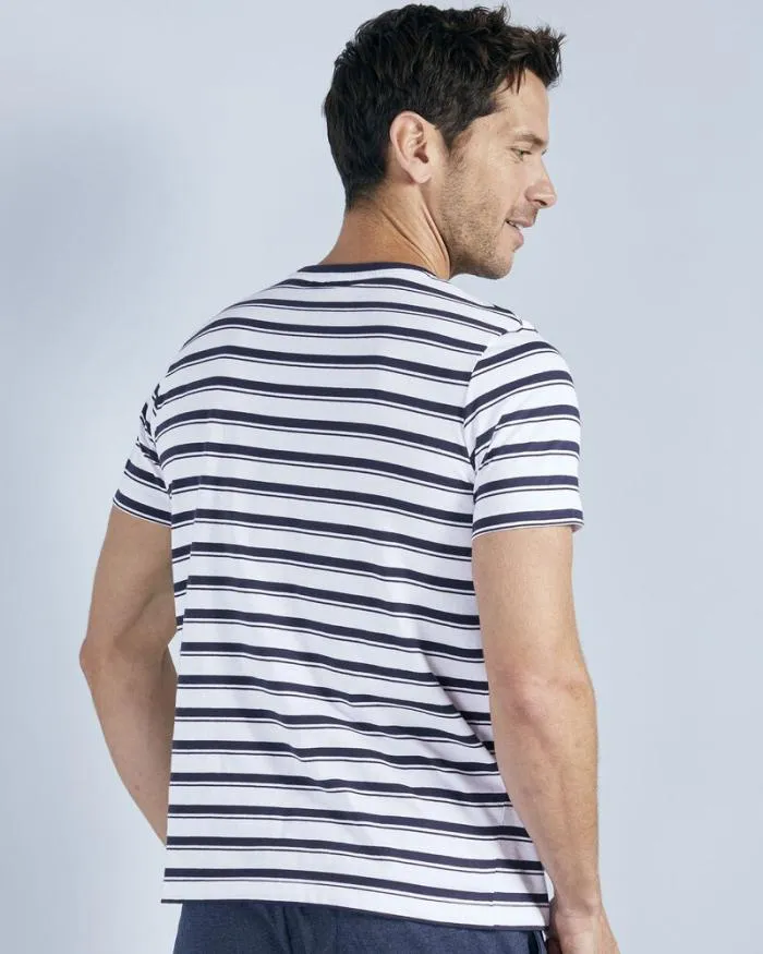 Cotton Traders Tops and TShirts 3 Pack Short Sleeve Vests 8211 Men