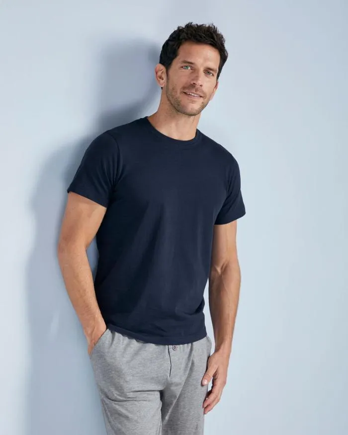 Cotton Traders Tops and TShirts 3 Pack Short Sleeve Vests 8211 Men