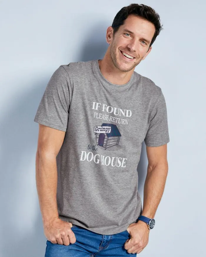 Cotton Traders Tops and TShirts The Wanderer Printed TShirt 8211 Men