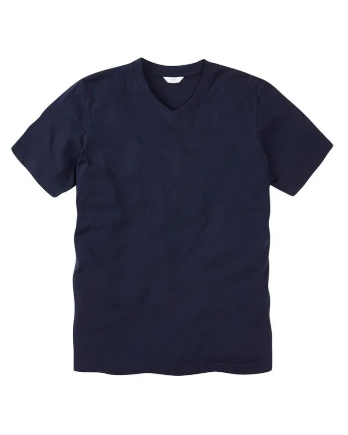 Cotton Traders Tops and TShirts VNeck TShirt 8211 WomenMenUnisex