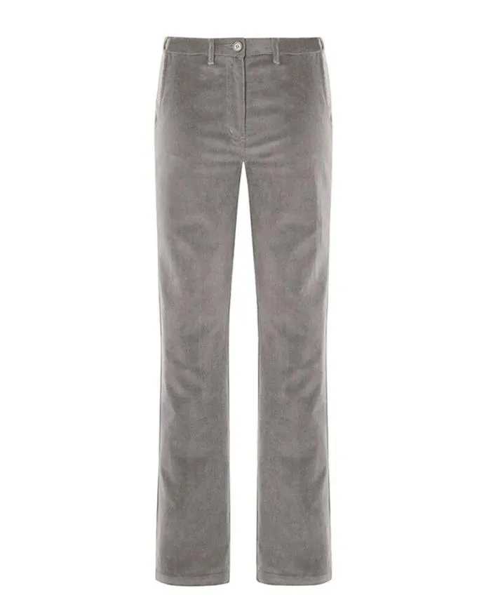 Cotton Traders Trousers Adjustable Waist StraightLeg Cord Trousers 8211 Women