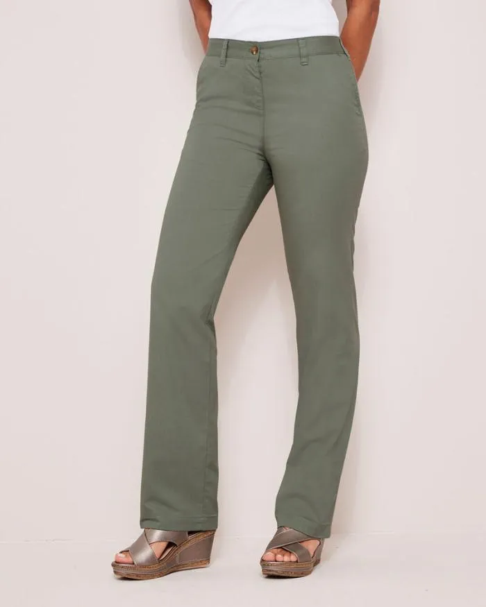 Cotton Traders Trousers Everyday Straight Leg Trousers 8211 Women