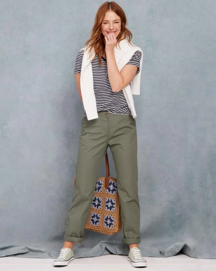 Cotton Traders Trousers Everyday Straight Leg Trousers 8211 Women