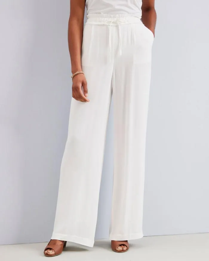 Cotton Traders Trousers Helena WideLeg PullOn Trousers 8211 Women